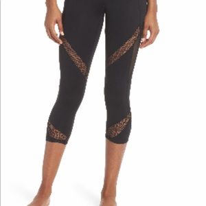 Zella Moroccan High Waist Crop Leggings